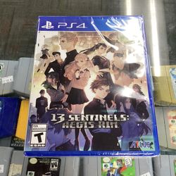 13 Sentinels Aegis Rim PS4 Brand New