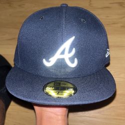 New Era Fitted Hat Atlanta Braves