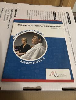 Nursing Leadership and Management Edition 6.0 Review Module /Paperback ATI