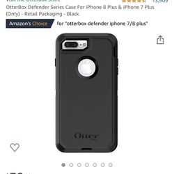 Sponsored Visit the OtterBox Store 4.7 out of 5 stars  13,909 Reviews OtterBox Defender Series Case For iPhone 8 Plus & iPhone 7 Plus (Only) - Retail 