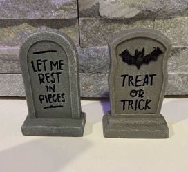 Halloween Target mini tombstones