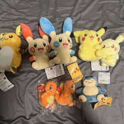 Pokemon Plushes 