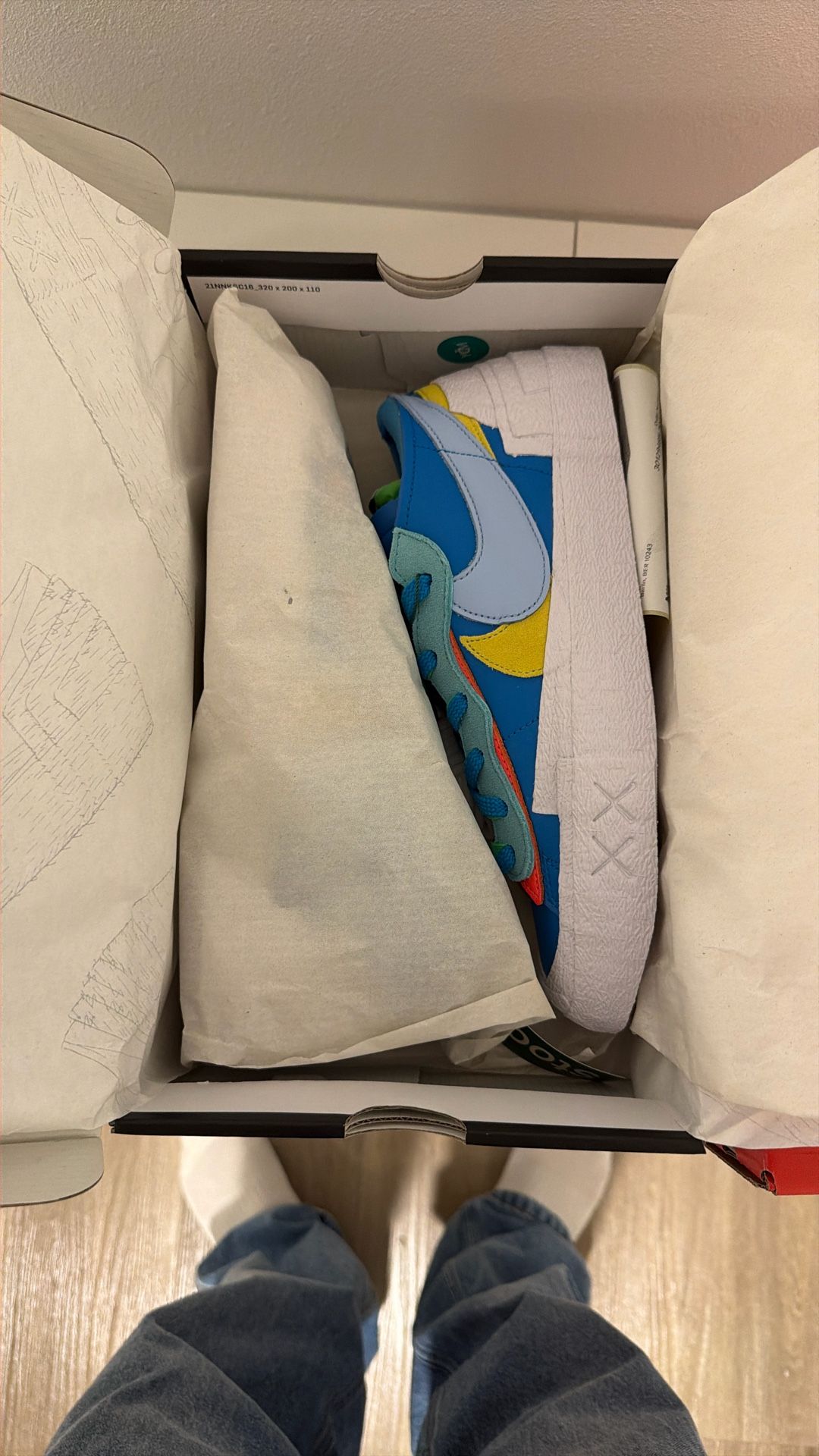 NIKE - Blazer low sacai KAWS (US M 9)