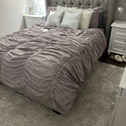 Bed frame and mattress