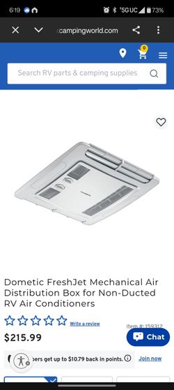 Dometic Air Distribution Box with mechanical knobs