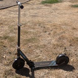 Razor A5 Air Black Folding Kick Scooter with Large Wheels Adjustable Handlebar