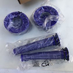 For DYSON  V7 V8  Vacuum ( 2pcs Pre Motor Filter + 2pcs HEPA Filter ) 4 Pack