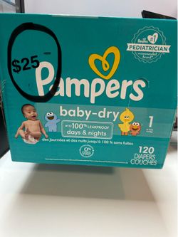 Pampers size 1