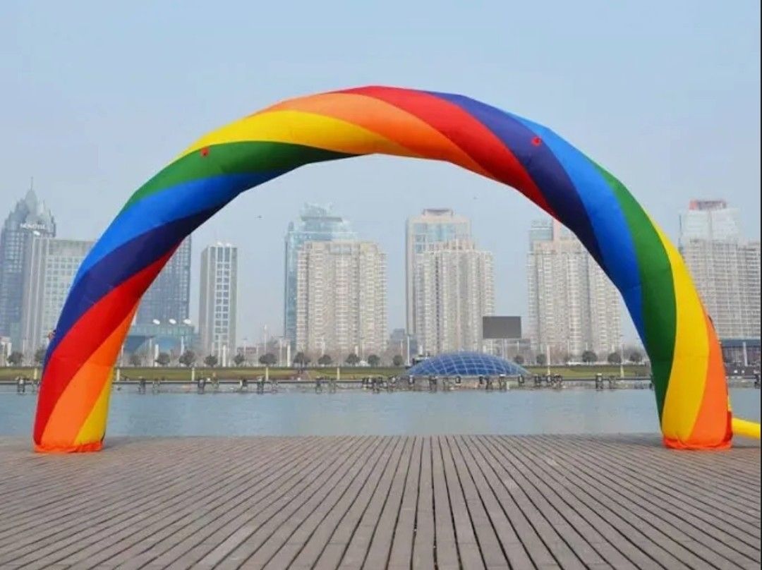 (( 10 Total )) !!
10ft. π Colorful Pride Lighted & Self Blown Up Decoration For Events Or Party