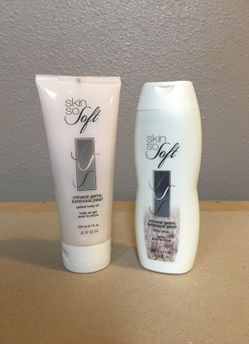 Avon SSS Mineral Gems felled body oil and body lotion