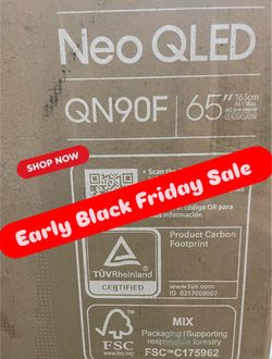 Samsung - 65” Class QN90F Series Neo QLED Mini LED 4K UHD SamsungVision AI Smart Tizen TV