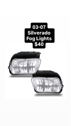 03-07 Silverado Fog Lights $40