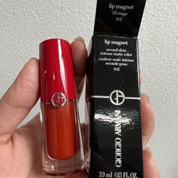 Giorgio Armani Lip Magnet Liquid Lipstick #402 Fil Rouge FULL SIZE  NIB