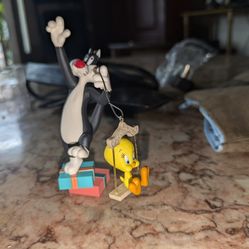 Sylvester & Teeetie Bird Ornament 