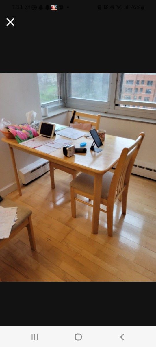 Kitchen Table With 4 Chairs 