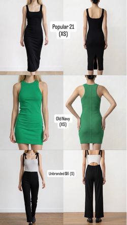 Women's Mixed Clothing Lot of 3 - Midi Dress, Mini Dress & Jumpsuit