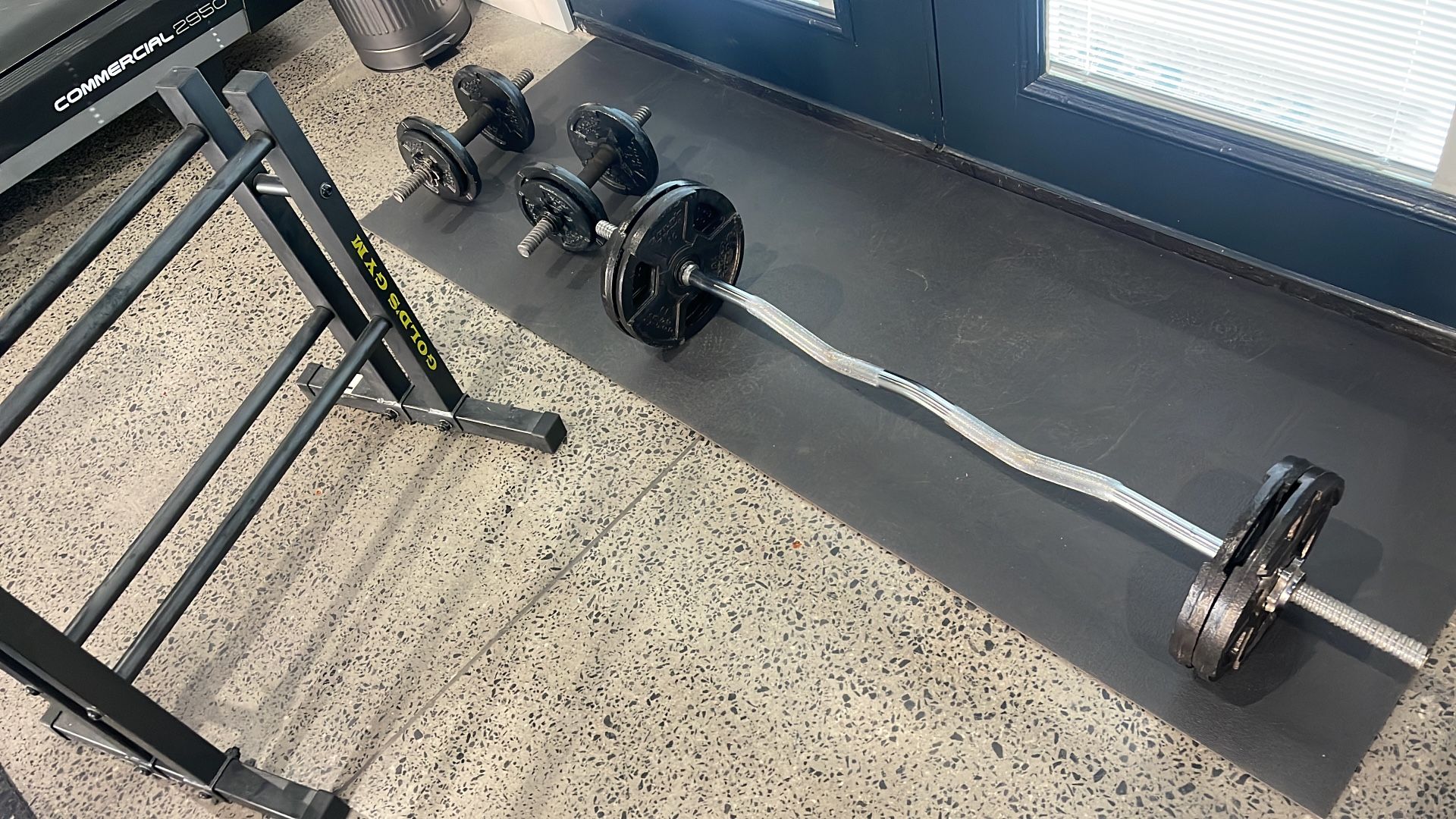 Dumbbells And Gym Stuff