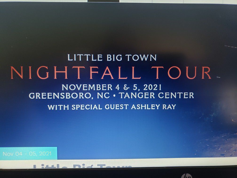 Little Big Town Nightfall Tour Tickets Nov. 5, 2021 8pm