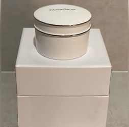 Authentic NEW Pandora Ceramic Ring/Earring/Charm Box - Limited Edition.