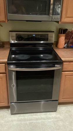 LG electric Stove