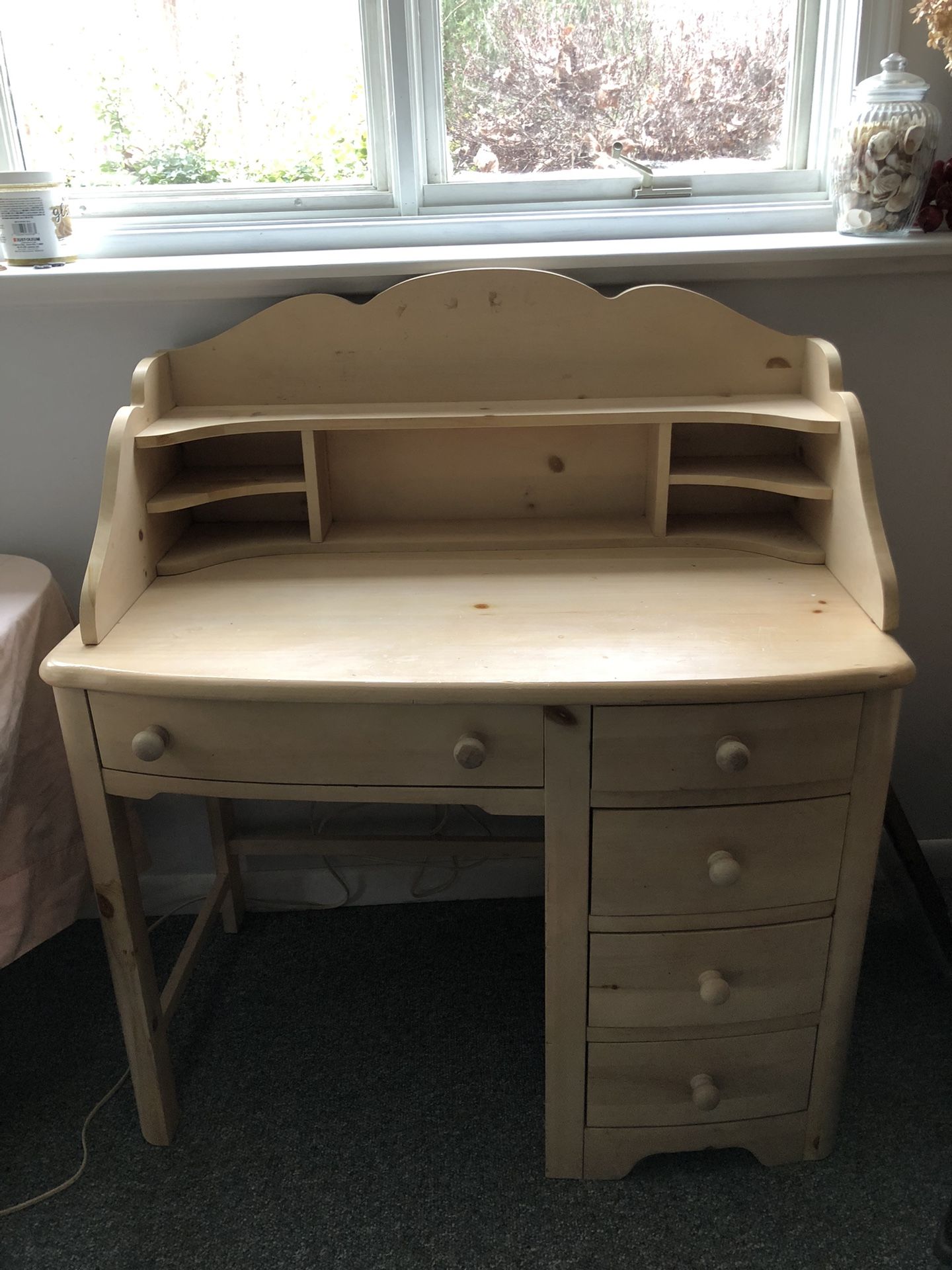 Stanley Armoire and Desk