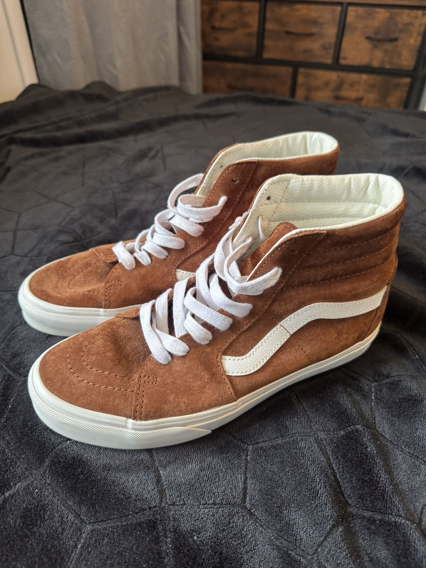 Vans Brown Suede Sk8-Hi