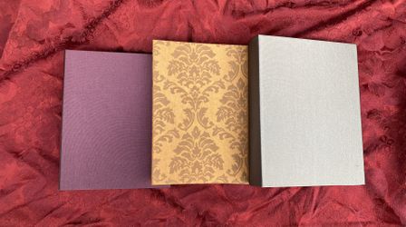 9 1/2” x 7” Silk Photo Albums