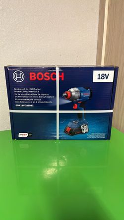 Bosch GDX18V-285b12 brushless 2-in-1 Impact Driver Kit