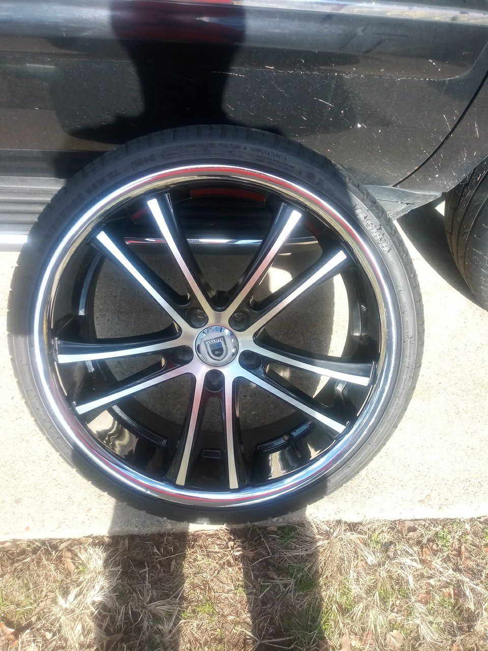 ASANTI 22 inch rims & tires great condition