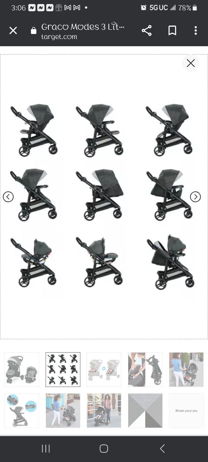 Greco Modes DLX Travel System