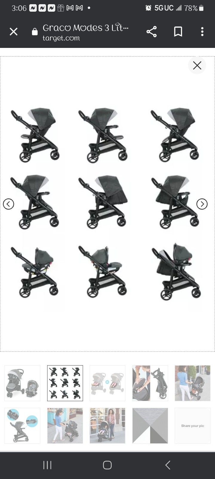 Greco  Modes DLX Travel System