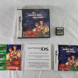 Advance Wars: Dual Strike (Nintendo DS) COMPLETE CIB w/ Manual Inserts TESTED