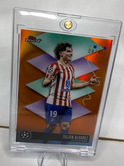 Topps Finest Julián Alvarez Atletico de Madrid 08/15