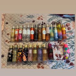 Bath & Body works/ Victoria Secrets/PINK perfume collection 