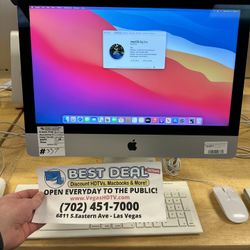 Apple 21.5” iMac - 2.3 Dual Core i5 - 1TB HDD - 8GB of RAM - 2017