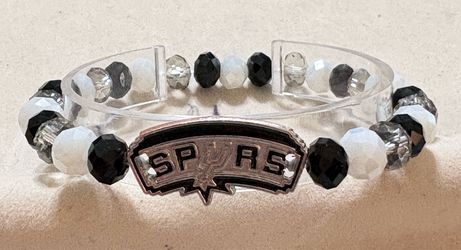 Spurs crystal bracelets Go Spurs Go!