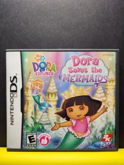 NINTENDO DS DORA SAVES THE MERMAIDS