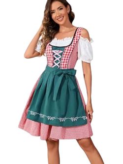 Women's Oktoberfest Costume Size M