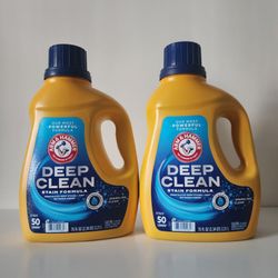 2 Arm And Hammer Detergent Deep Clean 75oz