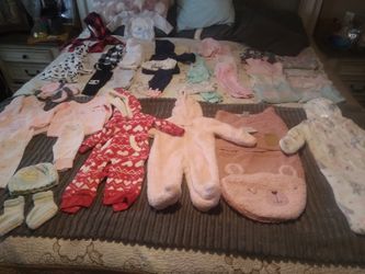 Baby Girl Clothes 0-3, 3-6 Months