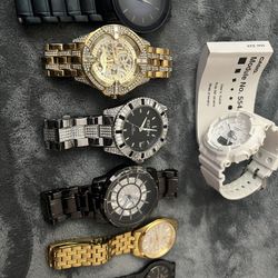 7 Piece Men’s Watch Lot 