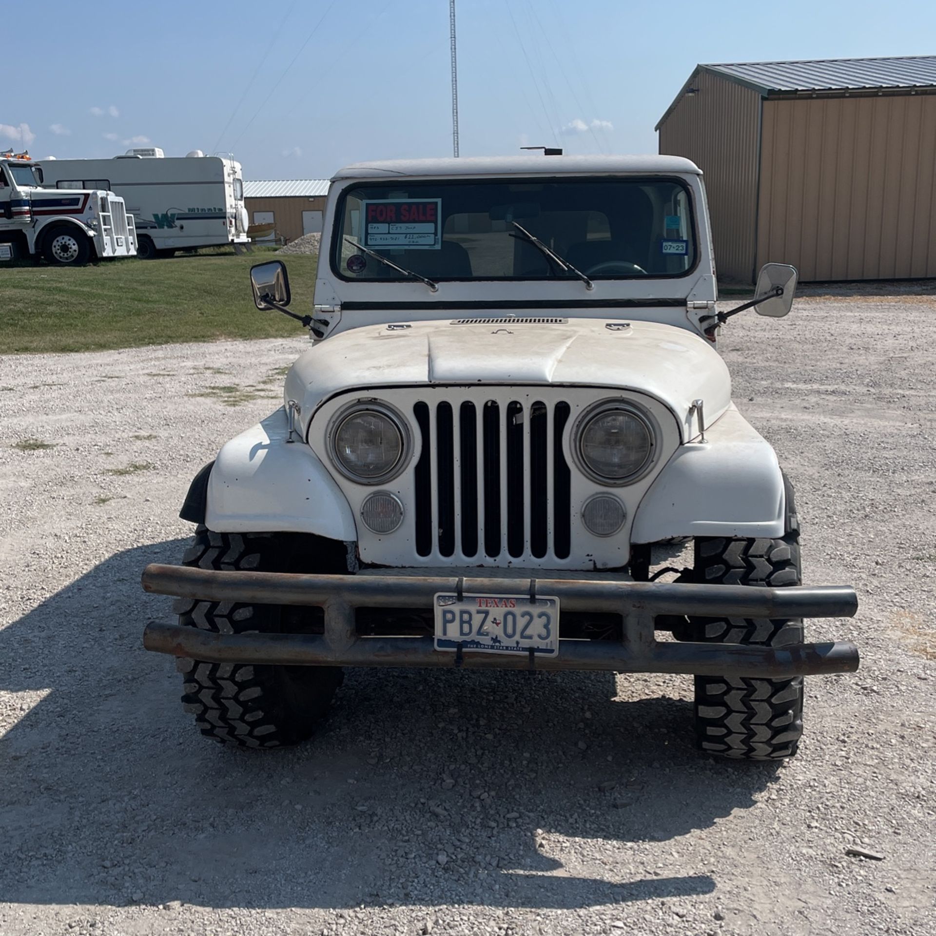 1983 CJ7 Jeep 6 Cylinder 258 148,000 Miles