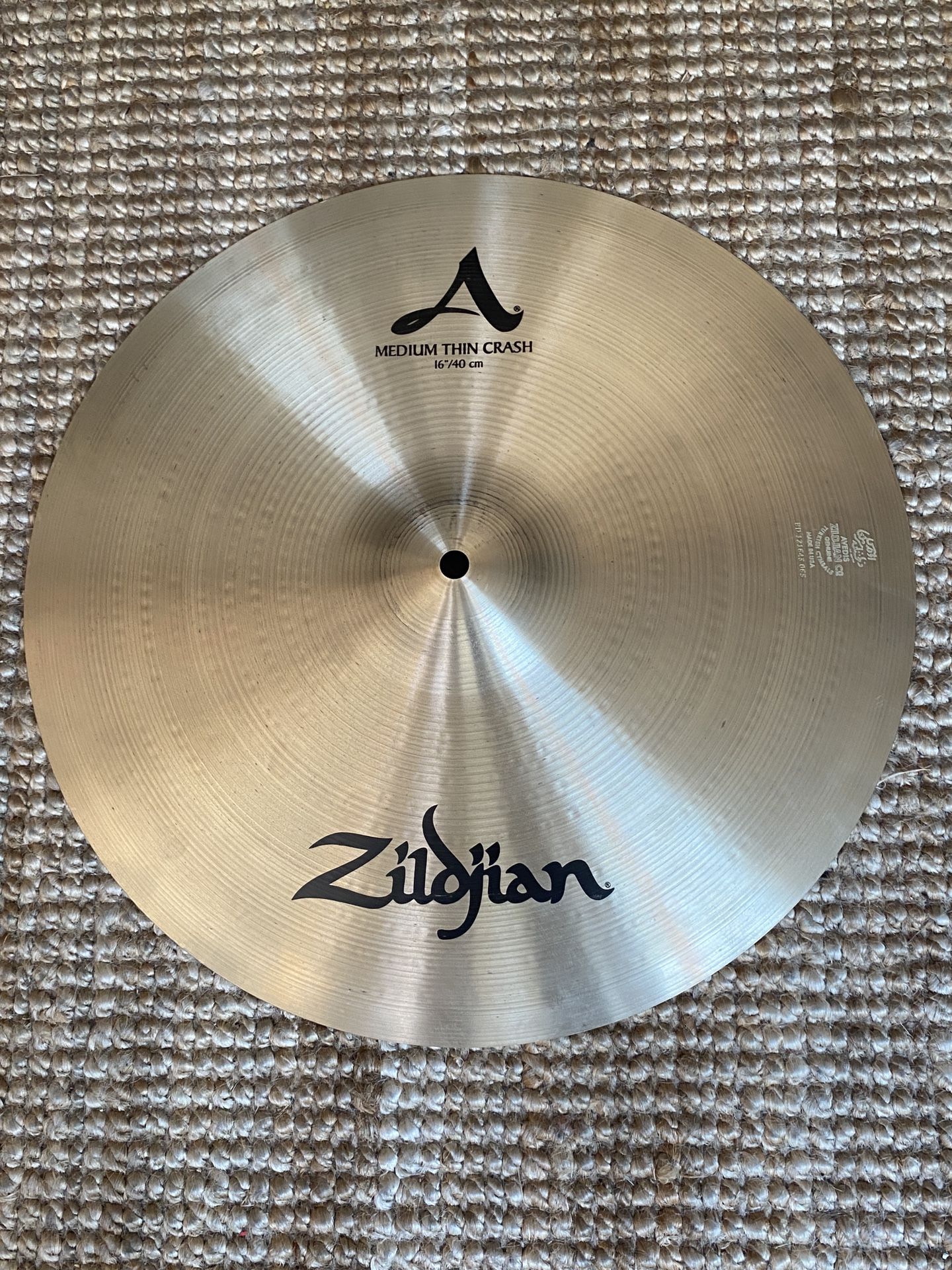 Zildjian 16'' A Zildjian Medium Thin Crash Cymbal
