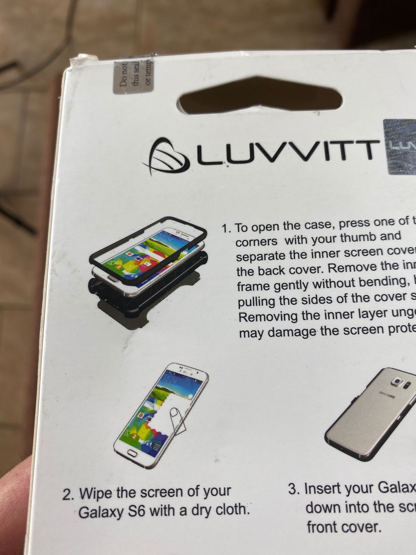 Galaxy S6 ultra strong case Brand new as seen