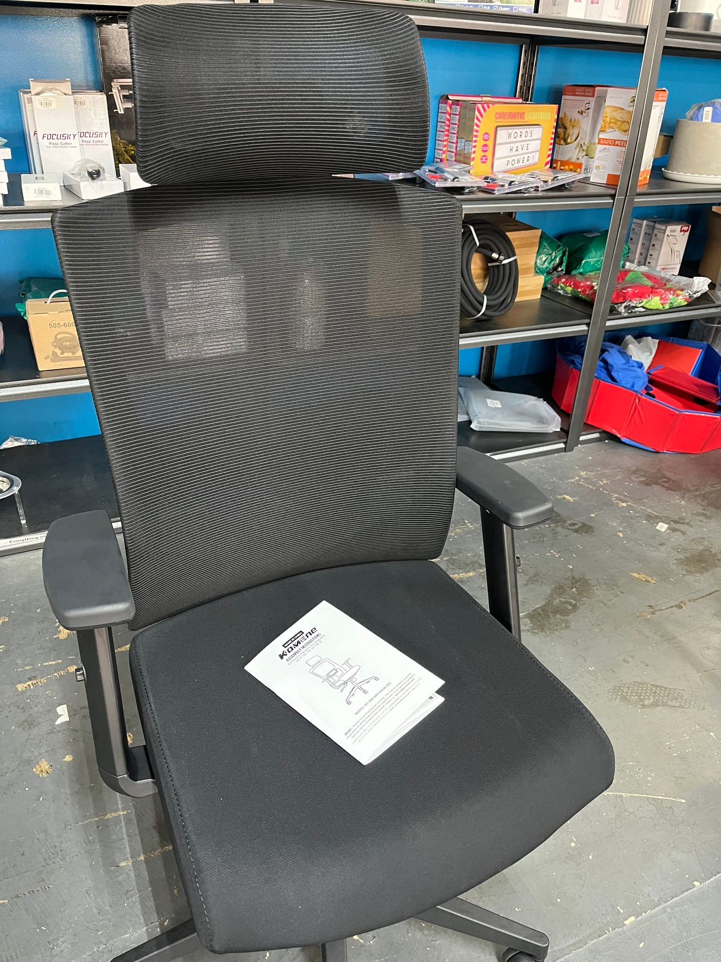 Komene Mesh Office Chair – Ergonomic High Back Desk Chair, Back