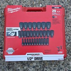 Milwaukee M18 Socket Set 