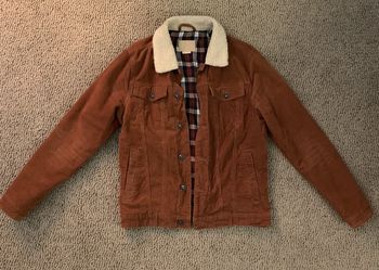 Brown Corduroy Sheep Skin - Small