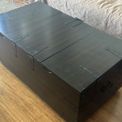 Wooden Coffee Table With Storage 