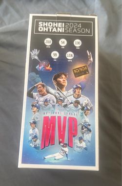 Shohei Ohtani 2024 MVP Los Angeles LA Dodgers Bobblehead 4/2/2025 SGA New