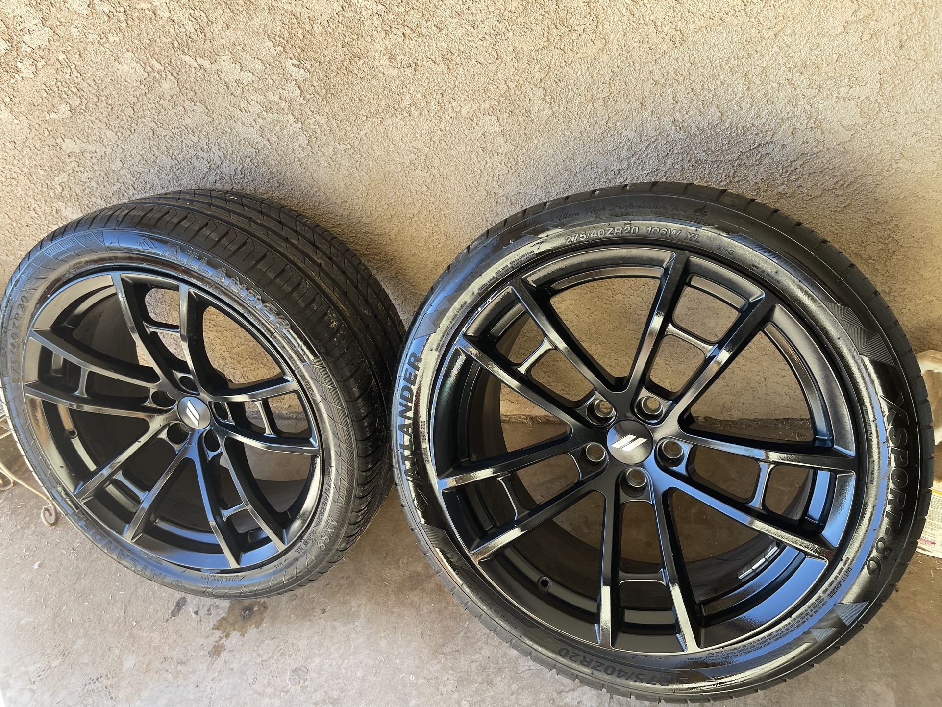 20” Dodge Charger Daytona OEM Wheels (2)